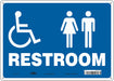Safety Sign 10 in x 14 in Polyethylene