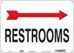 Safety Sign 10 in x 14 in Polyethylene