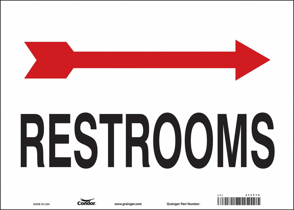 Safety Sign 10 in x 14 in Vinyl