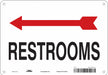 Safety Sign 7 in x 10 in Aluminum
