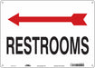 Safety Sign 10 in x 14 in Polyethylene