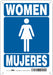 Safety Sign 10 in x 7 in Aluminum