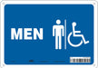 Safety Sign 7 in x 10 in Aluminum