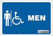 Safety Sign 7 in x 10 in Polyethylene