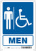 Safety Sign 10 in x 7 in Polyethylene