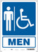 Safety Sign 14 in x 10 in Polyethylene