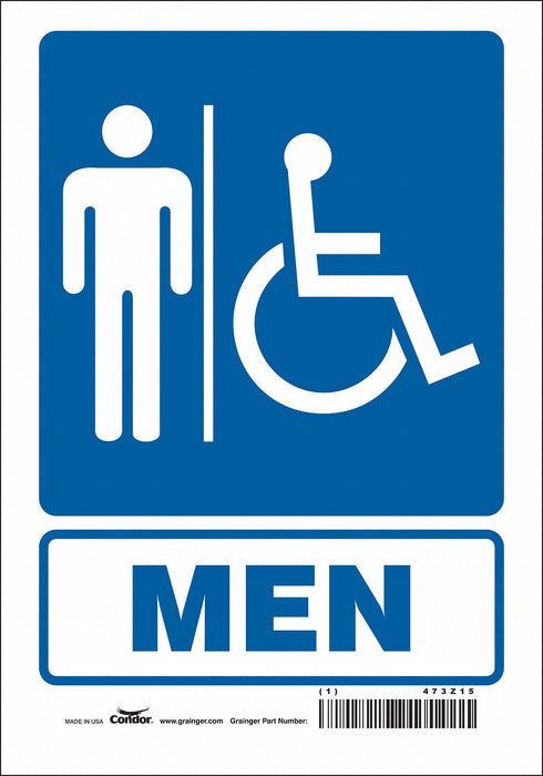 Safety Sign 10 in x 7 in Vinyl