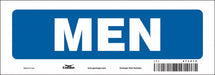 Safety Sign 3 1/2 in x 10 in Vinyl