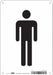 Safety Sign 10 in x 7 in Polyethylene