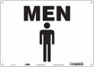 Safety Sign 10 in x 14 in Polyethylene