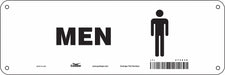 Safety Sign 4 in x 12 in Aluminum