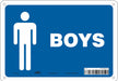 Safety Sign 7 in x 10 in Polyethylene