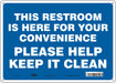 Safety Sign 10 in x 14 in Aluminum