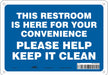 Safety Sign 7 in x 10 in Polyethylene