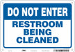 Safety Sign 7 in x 10 in Aluminum