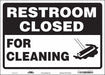 Safety Sign 10 in x 14 in Vinyl