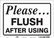 Safety Sign 7 in x 10 in Vinyl