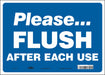 Safety Sign 10 in x 14 in Vinyl