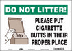 K1148 Safety Sign 10 inx14 in Vinyl