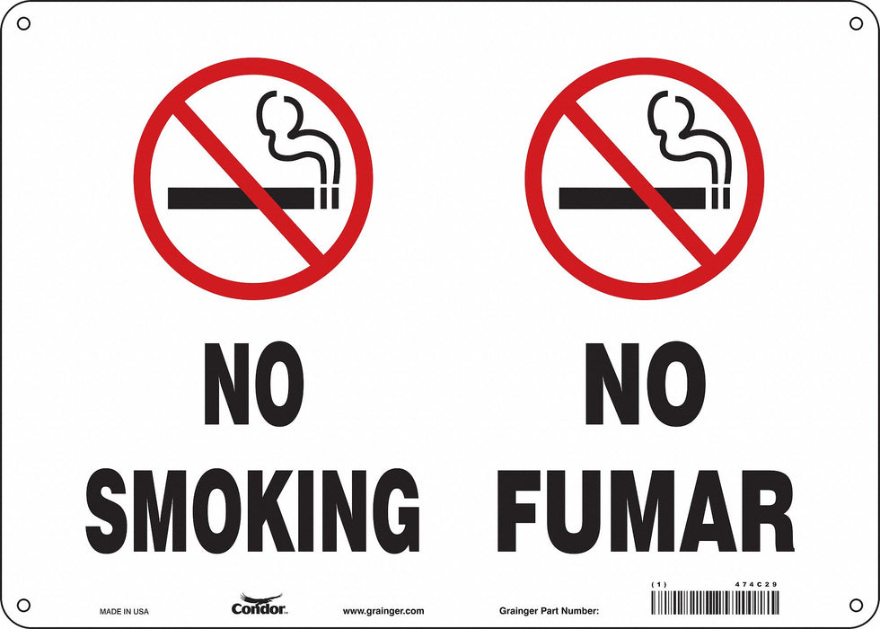 J7015 Safety Sign 10 inx14 in Polyethylene
