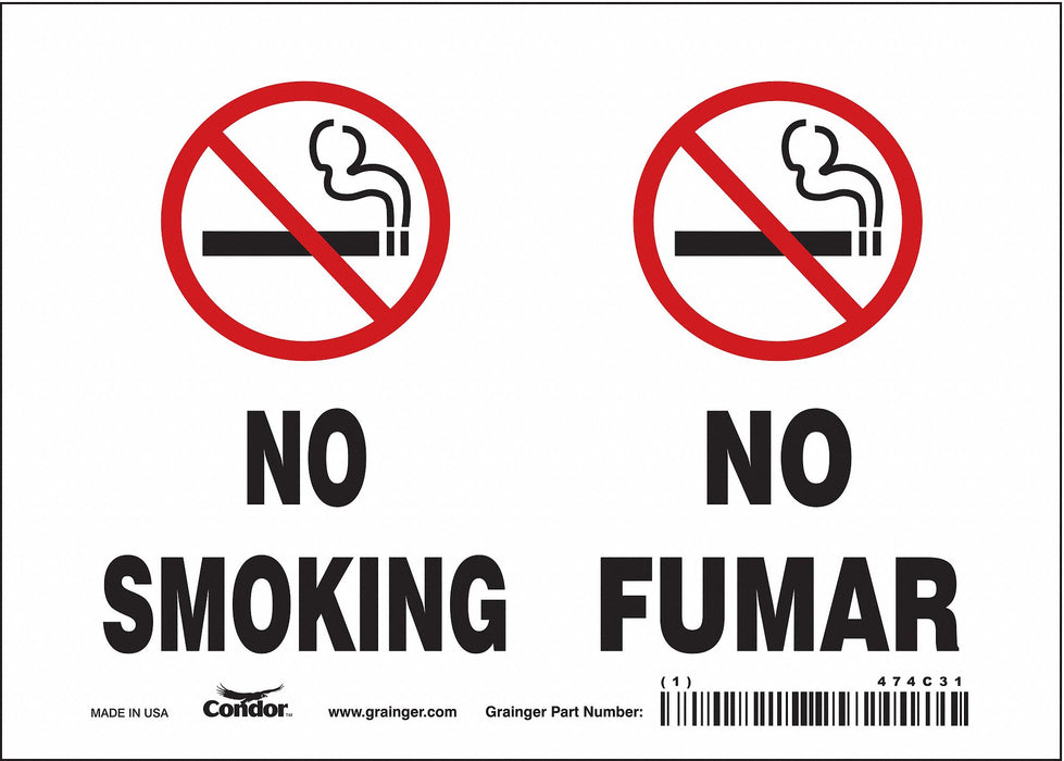 J7015 Safety Sign 5 inx7 in Vinyl