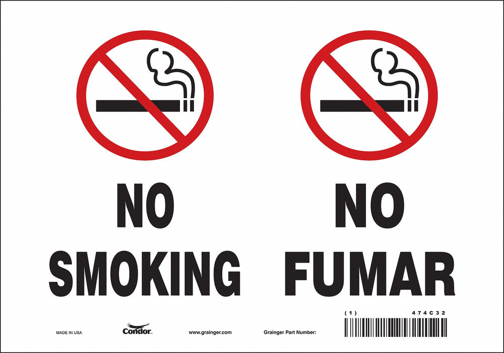 J7015 Safety Sign 7 inx10 in Vinyl