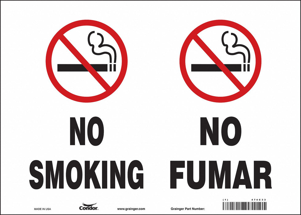 J7015 Safety Sign 10 inx14 in Vinyl