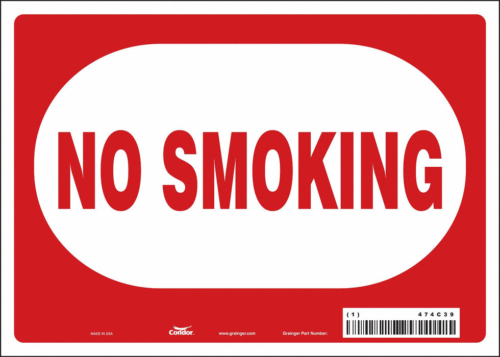 Safety Sign 5 inx7 in Vinyl