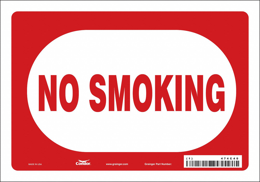 Safety Sign 7 inx10 in Vinyl