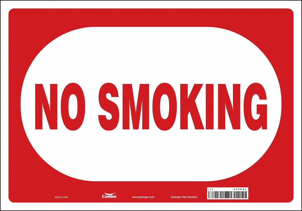 Safety Sign 10 inx14 in Vinyl