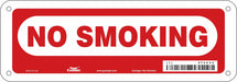 Safety Sign 3.5in x 10in Aluminum