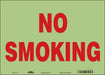 Safety Sign 10 in x 14 in Glow Vinyl