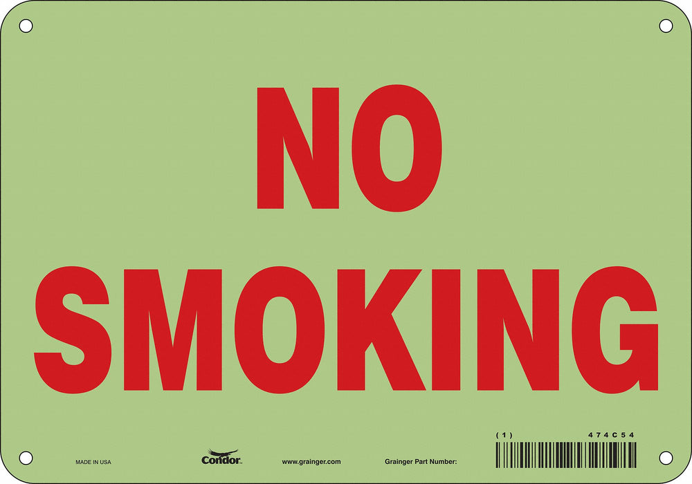 J7012 Safety Sign 7 inx10 in Polyethylene