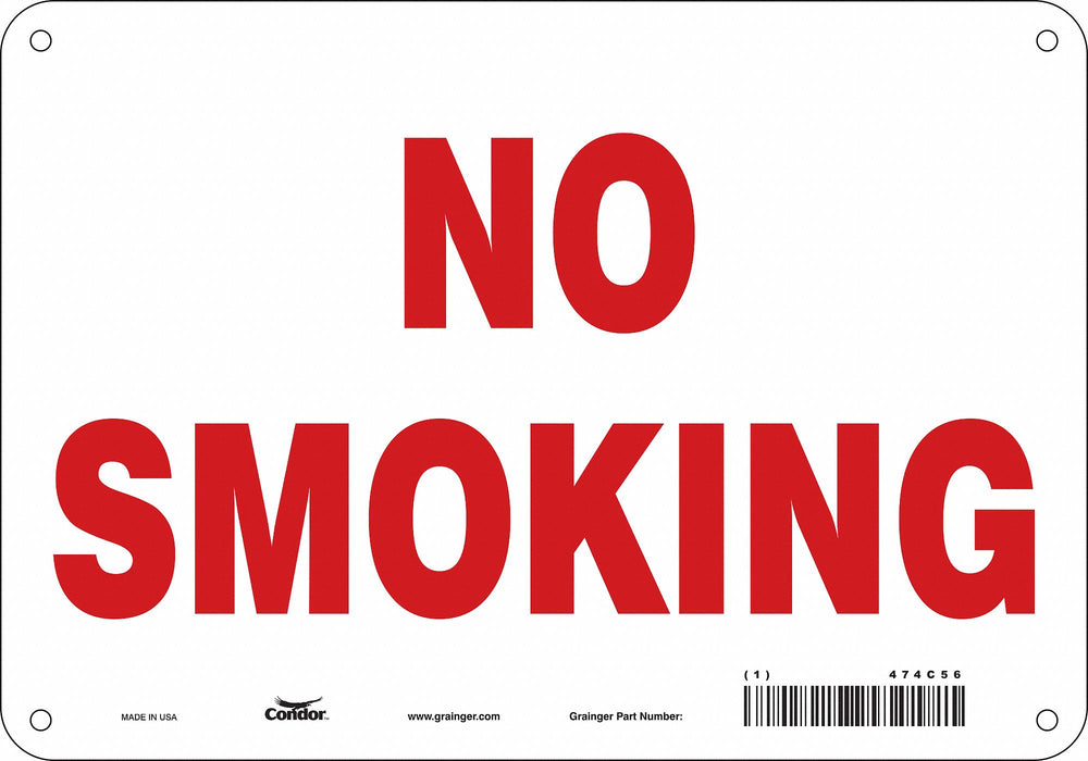 J7012 Safety Sign 7 inx10 in Polyethylene