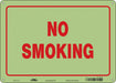Safety Sign 10 in x 14 in Glow Vinyl