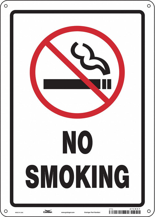 J7014 Safety Sign 14 inx10 in Polyethylene