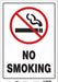 J7014 Safety Sign 20 inx14 in Vinyl