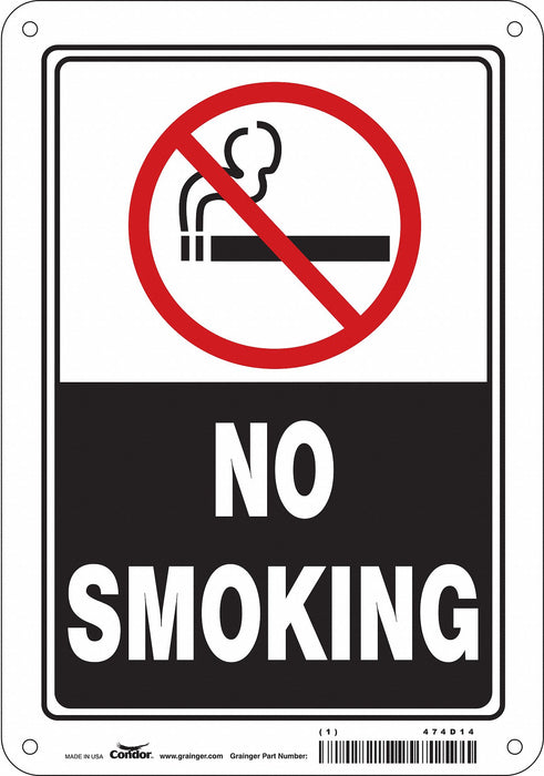 Safety Sign 10 inx7 in Aluminum