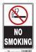 Safety Sign 10 inx7 in Vinyl