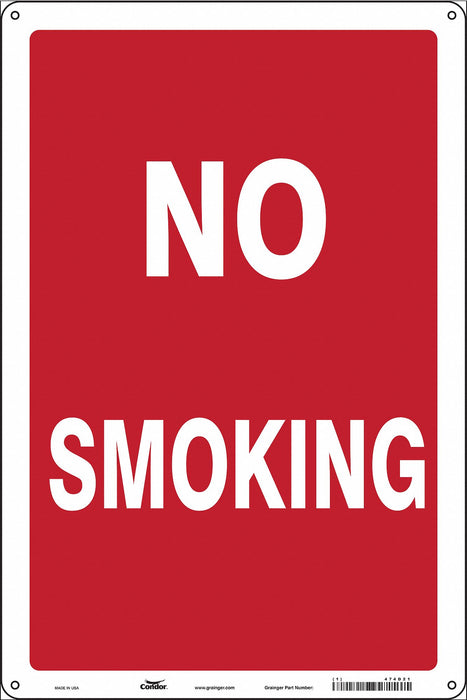 Safety Sign 18 inx12 in Polyethylene