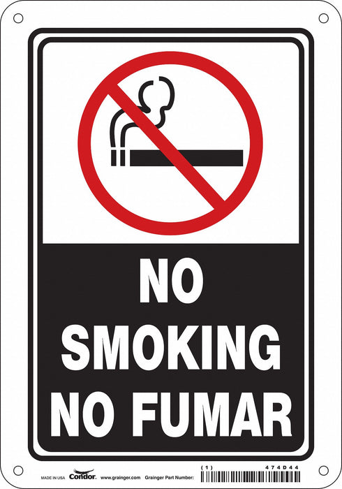 Safety Sign 10 inx7 in Aluminum