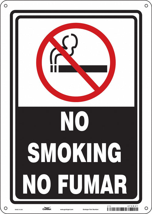 Safety Sign 14 inx10 in Polyethylene