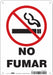 Safety Sign 10 in x 7 in Polyethylene