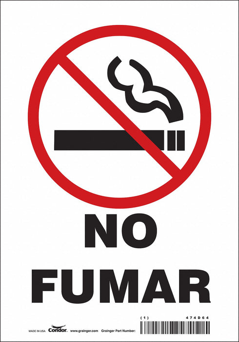 Safety Sign 10 in x 7 in Vinyl