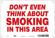 Safety Sign 7 in x 10 in Aluminum
