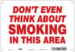 Safety Sign 7 in x 10 in Polyethylene