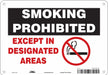 Safety Sign 7 in H x 10 in W Aluminum