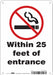 Safety Sign 10 inx7 in Aluminum