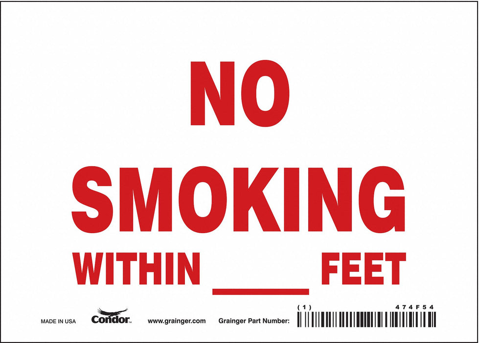 J7017 Safety Sign 5 inx7 in Vinyl