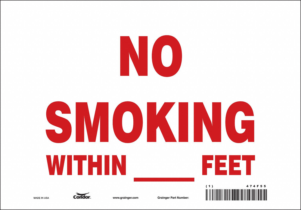 J7017 Safety Sign 7 in x 10 in Vinyl